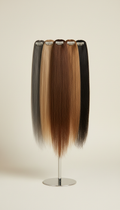 Signature clip-in human hair extensions